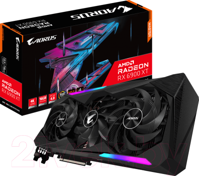 Изображение товара Видеокарта Gigabyte Radeon 6900XT Aorus Master GDDR6 16GB (GV-R69XTAORUS M-16GD 2.0)