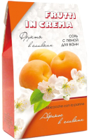 

Соль для ванны, Frutti In Crema Абрикос в сливках