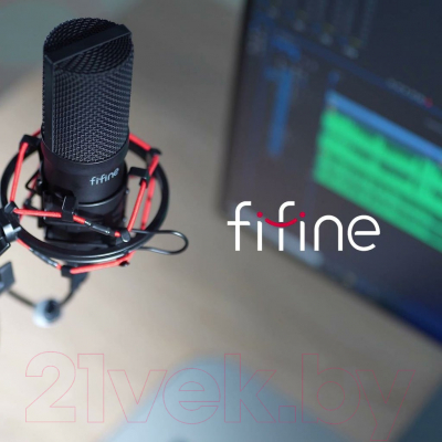 Микрофон Fifine T732 (черный)