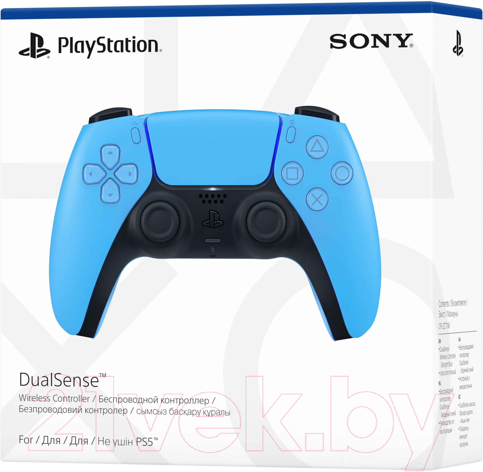 Геймпад PlayStation 5 DualSense / CFI-ZCT1W (голубой)