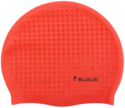 Шапочка для плавания Elous EL004 (коралловый)