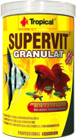 Корм для рыб TROPICAL Supervit Granulat / 60413 (100мл) - 