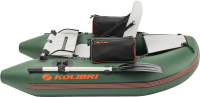Надувная лодка Kolibri K-180F (Air-Deck, зеленый) - 