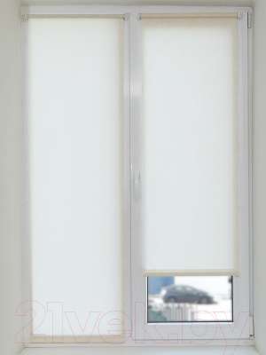 Рулонная штора АС МАРТ Джерси 100x160 (светло-бежевый)