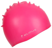 Шапочка для плавания Elous Лица EL009 (розовый) - 