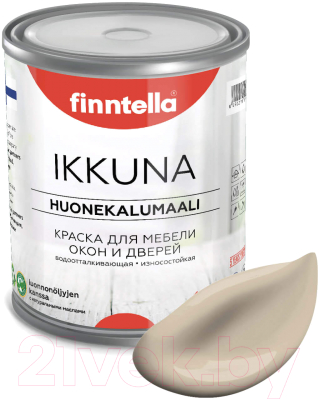 Краска Finntella Ikkuna Kentta / F-34-1-1-FL096 (900мл, бежевый, матовый)