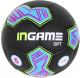 Футбольный мяч Ingame Gift IFB-108 (черный/синий/зеленый) - 