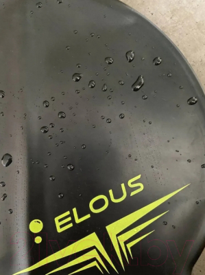Шапочка для плавания Elous EL005 (черный)