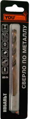 Изображение товара Сверло Yourtools HSS-Co 3.5x39x70мм