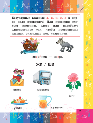 Учебное пособие АСТ Все правила русского языка в схемах и таблицах (Матвеев С.А.)