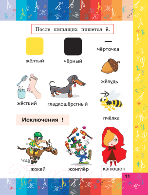 Учебное пособие АСТ Все правила русского языка в схемах и таблицах (Матвеев С.А.)