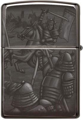 Зажигалка Zippo Knight Fight Design / 49292 (черный)