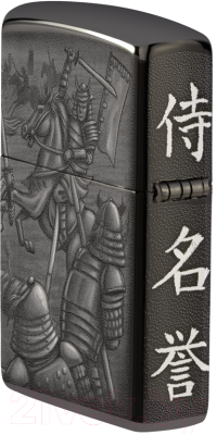 Зажигалка Zippo Knight Fight Design / 49292 (черный)