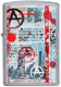Миниатюра изображения товара Зажигалка Zippo Anarchy Design / 49662 (серебристый матовый)