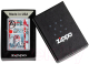 Миниатюра изображения товара Зажигалка Zippo Anarchy Design / 49662 (серебристый матовый)