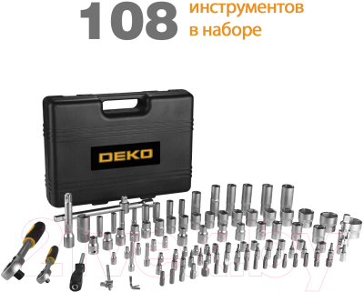 Универсальный набор инструментов Deko DKMT108 / 065-0218