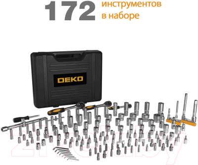 Универсальный набор инструментов Deko DKMT172 / 065-0217
