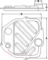 Фильтр АКПП SCT SG1067