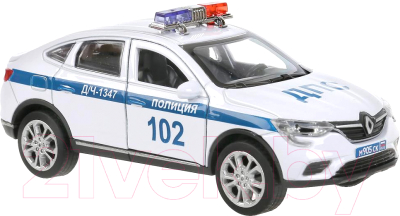 Автомобиль игрушечный Технопарк Renault Arkana / ARKANA-12SLPOL-WH