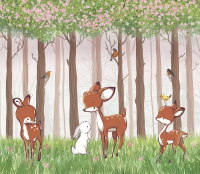 

Фотообои листовые Citydecor, Magic Forest 3 с защитным покрытием