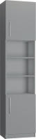 Шкаф-пенал Макс Стайл Smart Egger 219x50x35 / 3A3550 (серый пыльный U732 ST9) - 