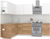 

Готовая кухня, Микс Топ-18 2x1.7м левая