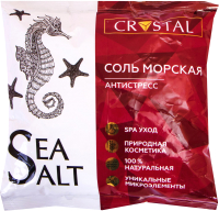 Соль для ванны Crystal Морская природная с композицией эфирных масел (1кг) - 