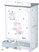 

Аксессуар для куклы DeCuevas Toys, Гардеробный шкаф для куклы Скай / 54024