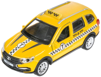 Автомобиль игрушечный Технопарк Lada Granta Cross 2019 Такси / GRANTACRS-12SLTAX-YE - 