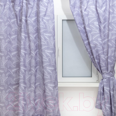 Комплект штор Этель Ease 7183005 (145x180, 2шт, с подхватами)