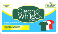 Мыло хозяйственное Duru Clean & White универсальное (2x120г) - 