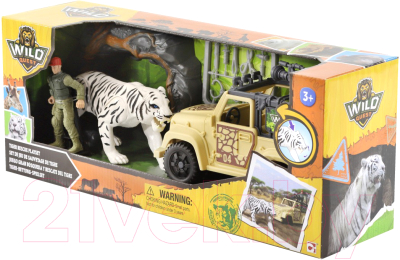 Игровой набор Chap Mei Белый тигр в джунглях / 549004