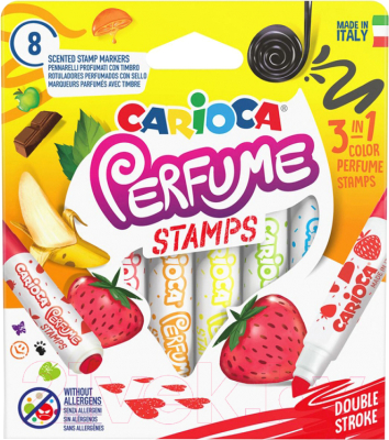 Фломастеры Carioca Perfume Stamps / 42988 (8шт)