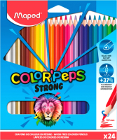 Набор цветных карандашей Maped Color' Peps Strong / 862724 (24шт) - 