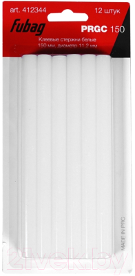 Клеевые стержни Fubag PRGC / 412344 (белый)