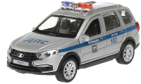 Автомобиль игрушечный Технопарк Lada Granta Cross 2019 Полиция / GRANTACRS-12POL-SR - 