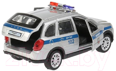 Автомобиль игрушечный Технопарк Lada Granta Cross 2019 Полиция / GRANTACRS-12POL-SR