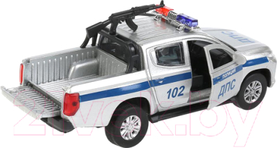 Автомобиль игрушечный Технопарк Mitsubishi L200 Pickup Полиция / L200-12POL-ARMSR