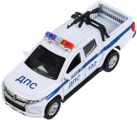 Автомобиль игрушечный Технопарк Mitsubishi L200 Pickup Полиция / L200-12POL-ARMWH - 
