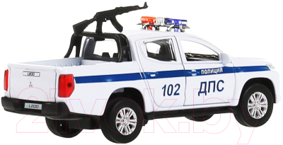 Автомобиль игрушечный Технопарк Mitsubishi L200 Pickup Полиция / L200-12POL-ARMWH