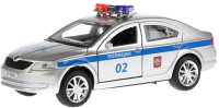 Автомобиль игрушечный Технопарк Skoda Octavia Полиция / OCTAVIA-P - 