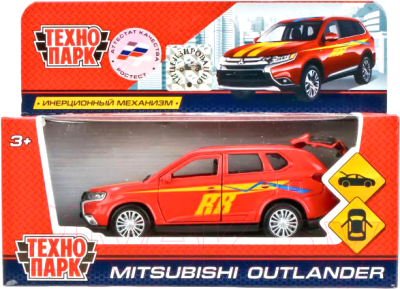 Автомобиль игрушечный Технопарк Mitsubishi Outlander Спорт / OUTLANDER-SPORT