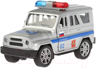 Автомобиль игрушечный Технопарк Uaz Hunter Полиция / SB-16-68-P-WB