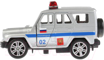 Автомобиль игрушечный Технопарк Uaz Hunter Полиция / SB-16-68-P-WB