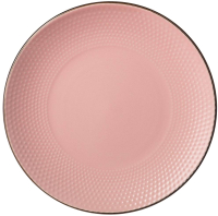 Тарелка столовая обеденная Lefard Ностальжи / 191-163 (розовый сахар) - 