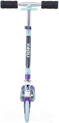 Самокат городской Ridex Rebel 125мм (фиолетовый/мятный)