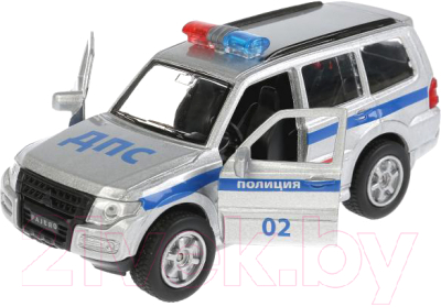Автомобиль игрушечный Технопарк Mitsubishi Pajero Полиция / SB-17-61-MP(P)-WB