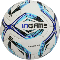 Футбольный мяч Ingame Challenger IFB-101 (белый/синий) - 
