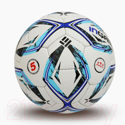 Футбольный мяч Ingame Challenger IFB-101 (белый/синий)