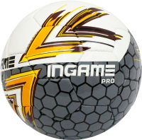 Футбольный мяч Ingame Pro IFB-115 №5 (желтый/черный) - 